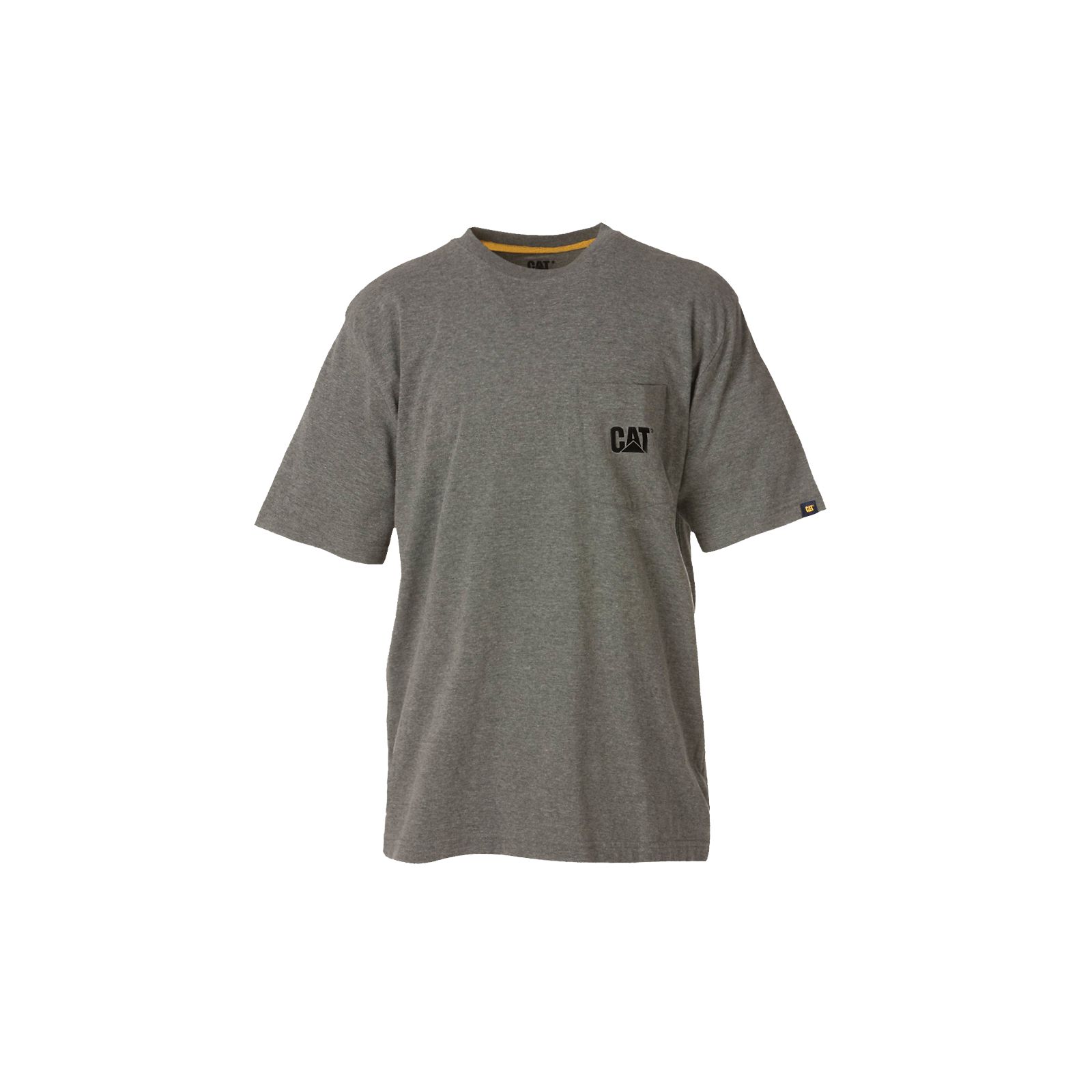 Caterpillar Trademark Pocket Philippines - Mens T-Shirts - Dark Grey 13692SNBW